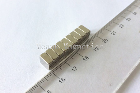 8x4mm квадратный неодимовый ферромагнитный магнит